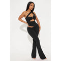 Elevate Your Style with the Stunning Lara Black Cut-Out Jumpsuit