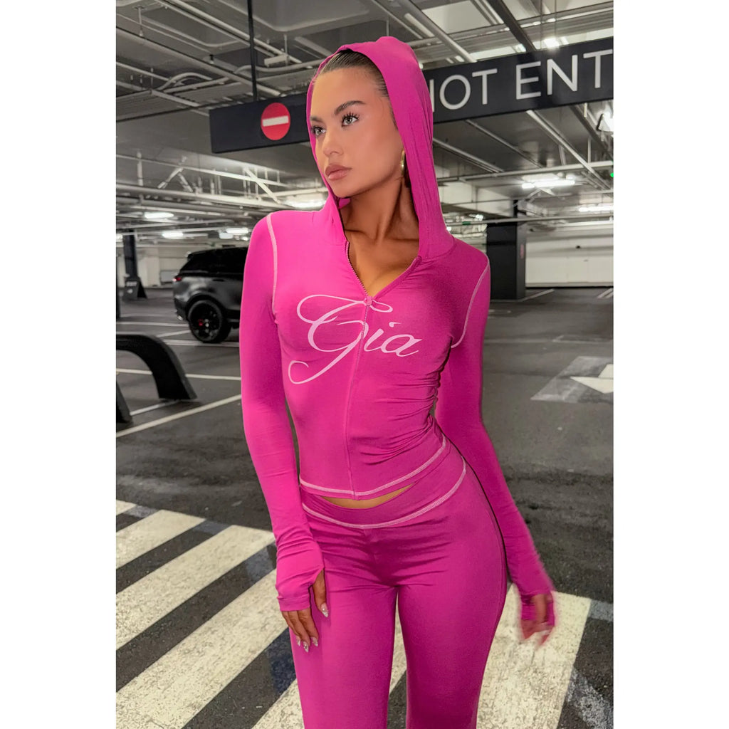 Elevate Your Style with the Blare Raspberry Hoodie - Comfort Meets Chic