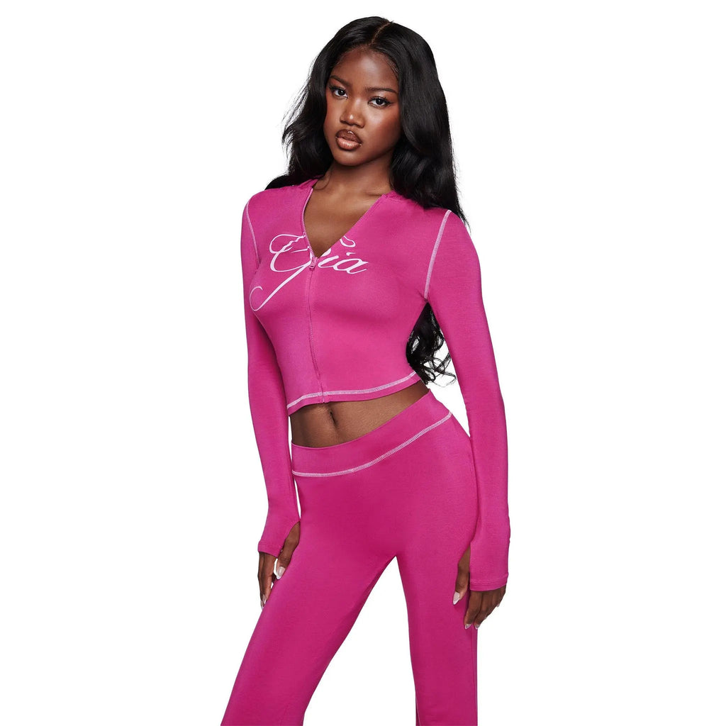 Elevate Your Style with the Blare Raspberry Hoodie - Comfort Meets Chic